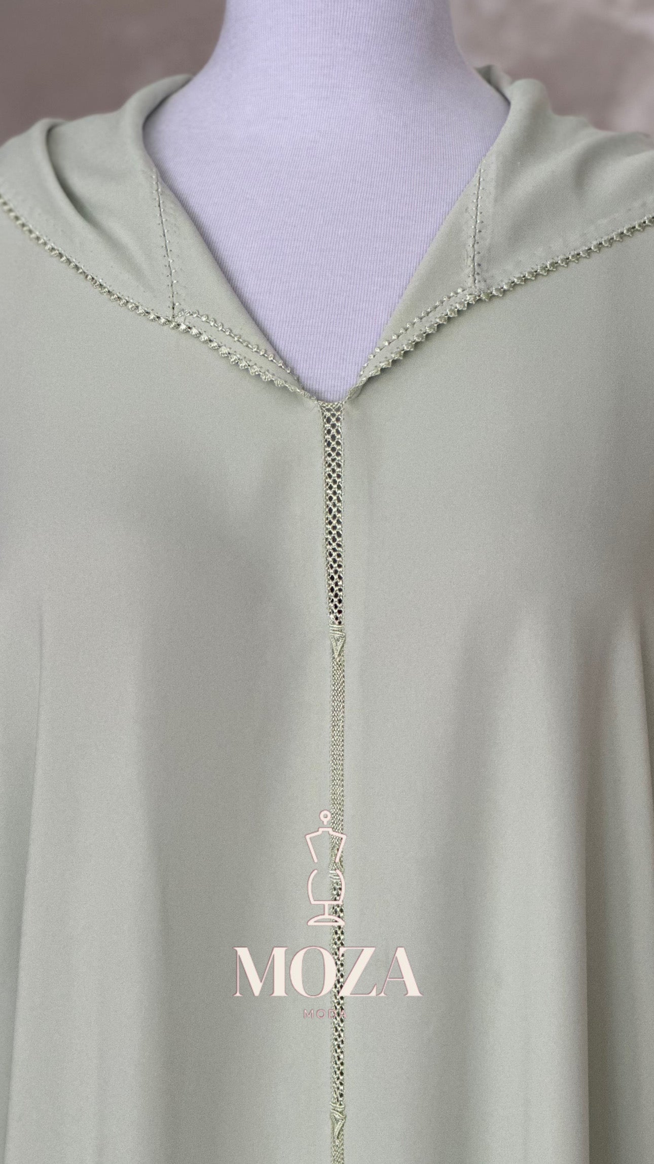 Jellaba Vert Pastel Randa Berchman